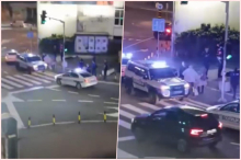 DRAMA NA LINIJI 95 U BEOGRADU, NOŽEM I BIBER SPREJEM PRETIO PUTNIKU Napadač pokušao da pobegne, policija ga uhapsila VIDEO