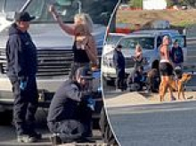 Tori Spelling recovers from terrifying car crash that landed family in hospital as she speaks with paramedics in aftermath