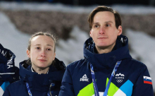 Danes v Dolenji vasi slovesen sprejem Domna in Nike Prevc