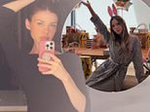 Nicola Peltz appears to hit back at the Beckhams as she shares snap of her extravagant Easter basket after Victoria displayed personalised hampers for the family