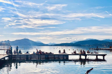 Bis zu 25 Grad: Kärntner eröffnen zu Ostern vorzeitig die Badesaison