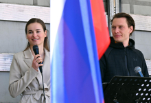 V Kranju pozdravili Anžeta Laniška in Niko Vodan, v Dolenji vasi sprejem za Niko in Domna Prevca