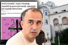 SRAMAN NAPAD DINKA GRUHONJIĆA! Pod maskom kritike budućeg Univerziteta Sveti Sava, šef blokadera u Vojvodini mučki udara na državu, predsednika Vučića i SPC!