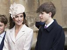 Britain's most eligible bachelor! Earl of Wessex, 18, one of the late Queen's 'favourites' once dubbed 'hidden royal' finally steps into the spotlight at Easter Sunday service