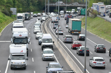 Ob koncu velikonočnih praznikov na slovenskih cestah zastoji