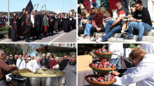 FOTO U Šibeniku podijeljelili 5000 jaja: Velika fritaja bila je pravi hit uskrsnog doručka!