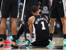 Denver z vročim Jokićem po drami priredil preobrat in prehitel Dončićeve, poškodba Wembanyamaja