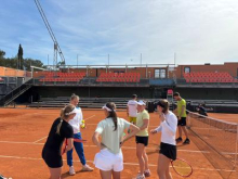 Slovenke trenirajo v Portorožu, Španke brez svoje najboljše igralke