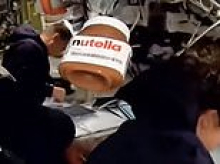 NASA fans are shocked as a pot of NUTELLA floats around the Orion capsule as the Artemis II astronauts make history with their moon flyby - as one calls it the 'greatest free advert in history'