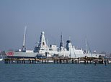 HMS Dragon docks in the Med amid 'technical issues' with its water system in latest embarrassment for Royal Navy