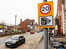 Rollout of 20mph zones blamed for number of drivers getting points on their licences to almost a million