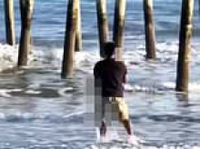 Quiet town rocked after mom's boyfriend dunked her daughter, 7, into frigid water by her legs as she begged to be let go, police say