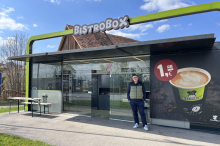 Hier gibt's Snacks und Getränke, die man im Supermarkt nicht kaufen kann