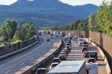 Rückreiseverkehr aus den Osterferien sorgt für Staus in Österreich