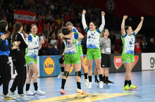 Rokomet (Ž): Belgija – Slovenija 7:24 (38. minuta)