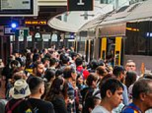 Commuter chaos strikes peak hour as passengers are evacuated off trains and delays hit network