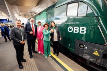 Steiermark-Frühling 2026: Eine Lok war die erste Frühlingsbotin