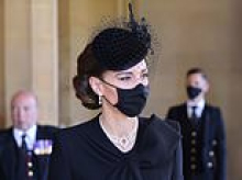 How Kate stepped up to 'console' Charles and 'steer awkward and anxious' William and Harry at Prince Philip's funeral, body language expert reveals