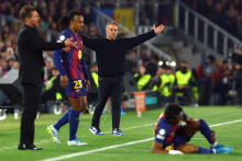 Flick objokuje nedosojeno enajstmetrovko, Luis Enrique zapravljene priložnosti