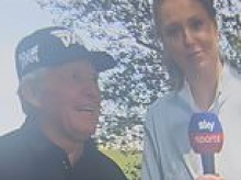 Golf legend Gary Player, 90, leaves TV viewers cringing with 'creepy' remark to presenter at The Masters