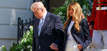 Donald Trump und die Poesiealbum-Geste: Die ganze Welt in seinem Händchen