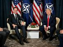 Flustered NATO chief squirms to explain why he called Trump 'Daddy' as he reveals closed-door plea to the President on staying in the alliance