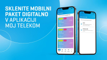 Telekom Slovenije uvaja možnost popolnoma digitalne sklenitve mobilnega naročniškega razmerja v aplikaciji Moj Telekom