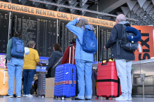 Ausstand seit Mitternacht : 520 Flüge dürften ausfallen: Streik bei der Lufthansa dauert bis 22 Uhr