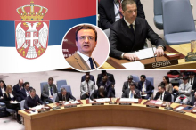 KURTI POBESNEO ZBOG POHVALA SRBIJI NA SEDNICI SAVETA BEZBEDNOSTI UN! Čim se završila poslao policiju da skida srpske zastave, a inspekciju da zatvori ambulante