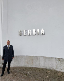 GENERALNI KONZUL U TRSTU NEMANJA SEKICKI OBIŠAO PAVILJON SRBIJE U VENECIJI: Sanirana šteta od požara, sve spremno za svečano otvaranje 8. maja!  