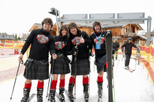 Turracher Höhe : Kilts, Schnee und gute Laune auf der Turracher Höhe 