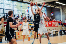 Odmeven uspeh slovenskih košarkarskih upov