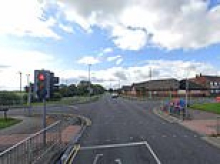 Two boys, aged 12 and 16, are arrested after 'crashing stolen car into taxi'