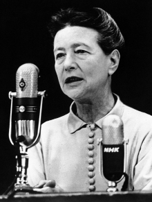 Odlomki iz manj znanih del Sue Townsend in Strte ženske Simone de Beauvoir