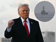 Trump BLOCKADES Strait of Hormuz as US Navy is deployed to mine-riddled powder keg after Iran rejected peace