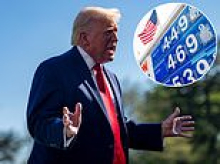 Trump holds crisis talks on the economy as Iran war spirals - and president admits gas prices won't come down before midterms