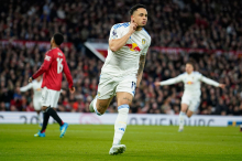 Leeds po 45 letih do zmage na Old Traffordu