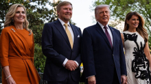 Willem-Alexander und Máxima der Niederlande: So lief ihr Besuch bei den Trumps