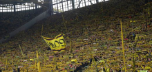 Borussia Dortmund: BVB-Fan nach Zusammenbruch auf der Tribüne gestorben