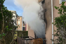 Steirisches Ehepaar flüchtete über Balkon aus brennender Wohnung