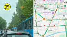 VIDEO Prometni kolaps u Zagrebu: Kamion zapeo za žice, tramvaji stoje, vozači trube!