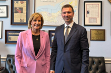 Vuk Velebit i Klaudija Teni za Kurir nakon održanog Prvog kongresnog brifinga o odnosima Srbije i SAD na Kapitol Hilu: 