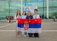 Zlatna, srebrna i bronzana medalja za srpske reprezentativke: Vanja, Nina i Irina izdominirale na Evropskoj matematičkoj olimpijadi u Francuskoj