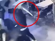 Horror moment over 100 bystanders run for their lives after violent machete attack erupted at Vanilla dessert bar