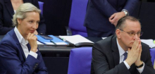 AfD: Politbarometer sieht Partei erstmals vor der Union