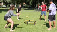 Spikeball: Trendsport aus den USA: Das ist 