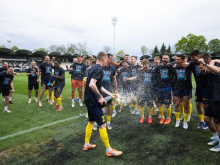 Celjani izkoristili prvo zaključno žogo in potrdili naslov prvaka, končuje se v Kidričevem #vŽivo