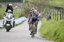 Evenepoel dobil sprint proti Skjelmoseju za osvojitev Amstela