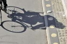 Kolesar padel in umrl na kraju nesreče