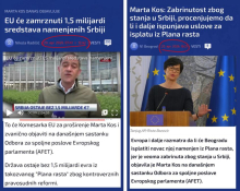 PROPADOŠE! N1 POŽURIO SA ODLUKOM BRISELA, PA PRETERAO Objavili da EU zamrzava novac Srbiji, Marta Kos ih poklopila: 